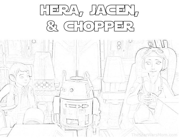 Be the first to discover secret destinations, travel hacks, and more. Missing Star Wars Rebels Hera And Jacen Syndulla With Chopper Coloring Page The Star Wars Mom Parties Recipes Crafts And Printables